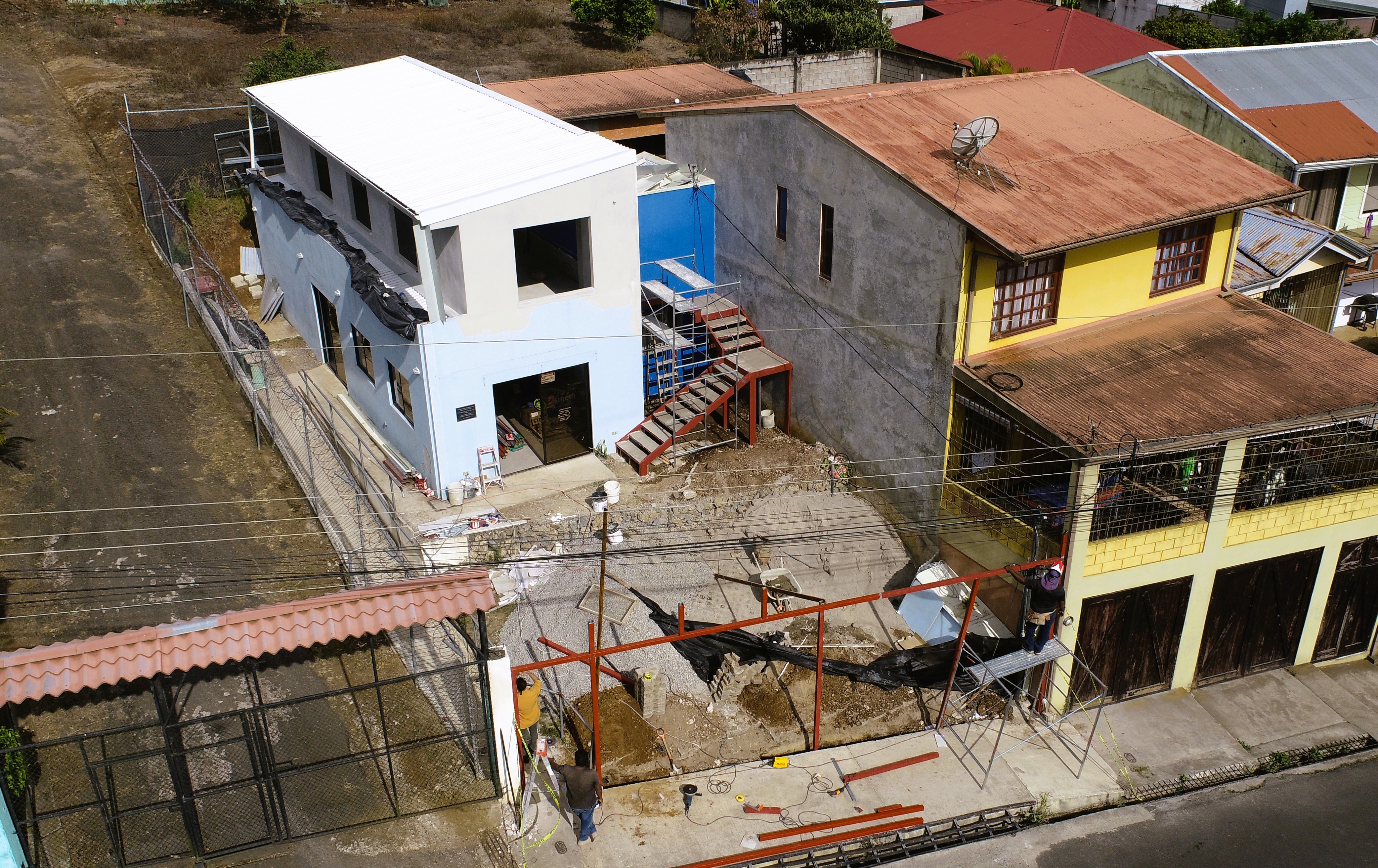 Estudiantes del Sinem están a un paso de estrenar un nuevo espacio para aprender